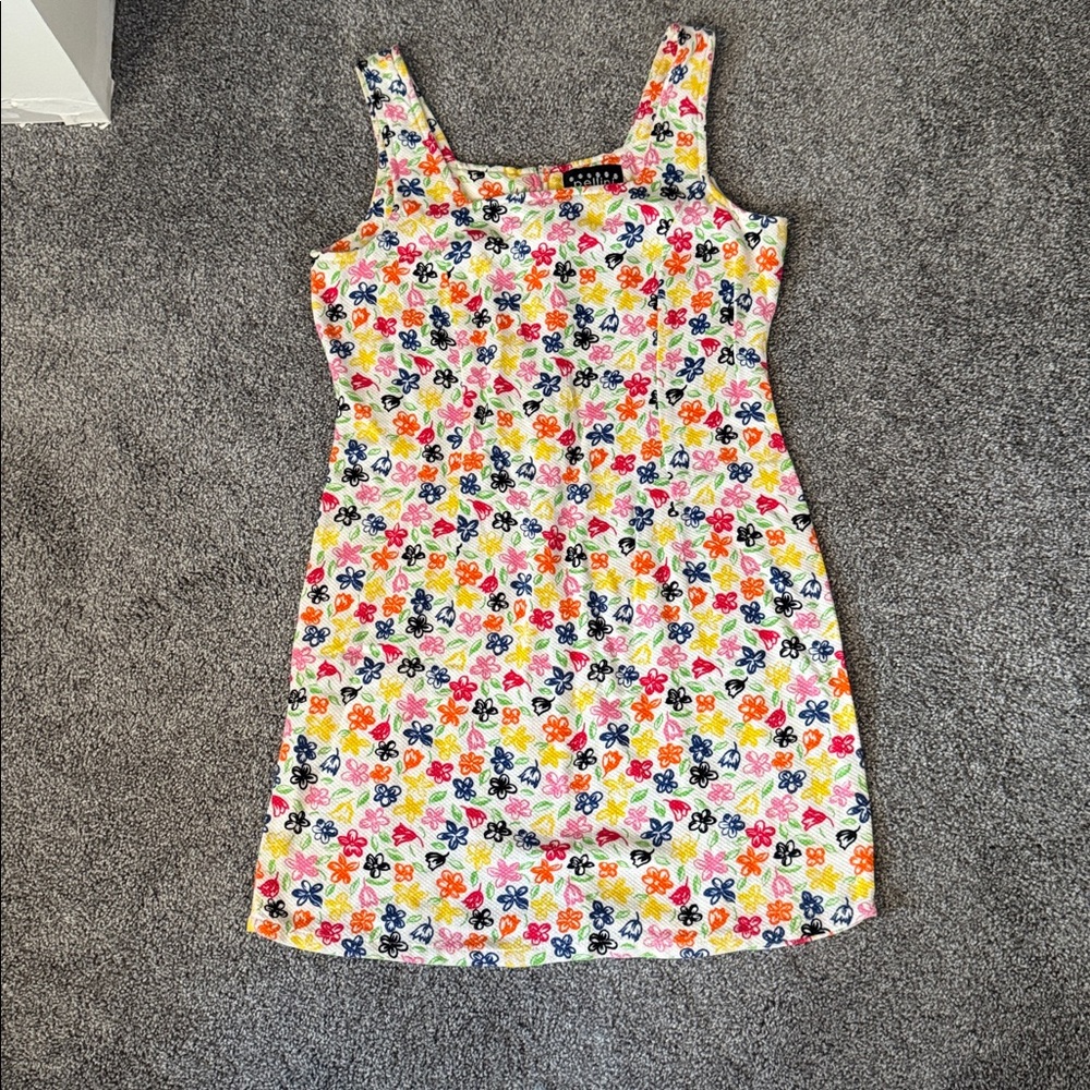 Pellini Multicolor Floral 90s Dress